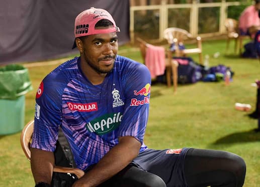 Obed McCoy Makes his First Grand Entry in IPL 2023 ; Replaces Ravi Ashwin